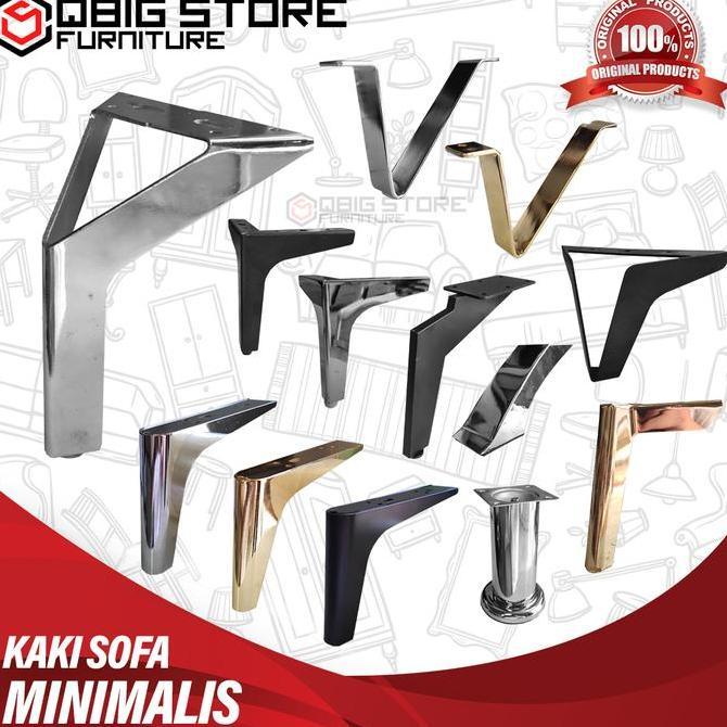 Kaki Sofa Stainless Besi Sofa Bed Leg CO