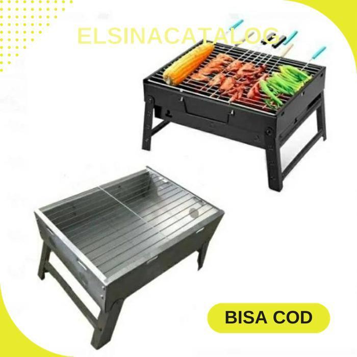 Big Sale Alat Pemanggang Portable Lipat Anti Karat Termurah