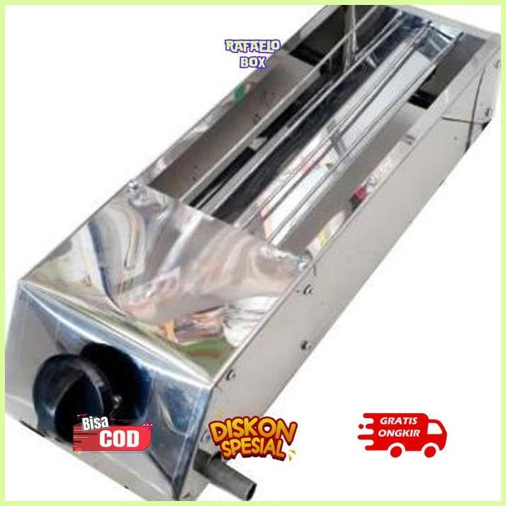 fth- panggangan sate gas / bakaran sate gas / griller 26cm Stainless Termurah