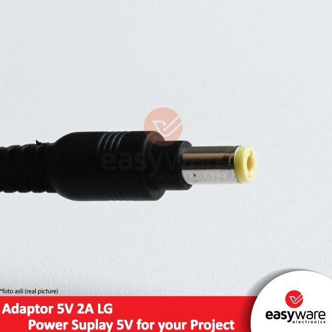 New- ADAPTOR 5V 2A LG ORIGINAL POWER SUPPLY 5V 2A