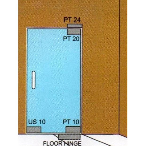 PATCH FITTING DEKKSON PT 24 HD PSS Heavy Duty Pivot Atas Patch Fitting Dekkon PT 24 HD Top Fitting P
