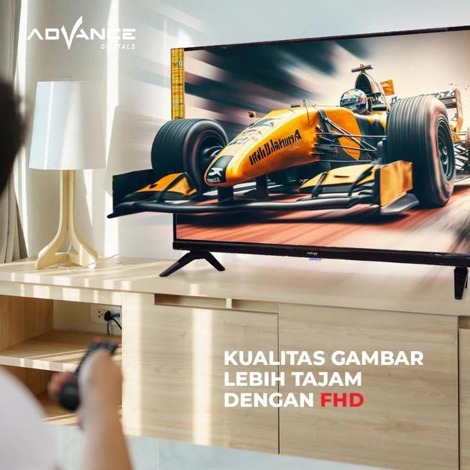 ANDROID TV ADVANCE ADV-3203A 32 INCH - FULL HD TV DIGITAL TV FRAMELESS - PANEL DARI LG
