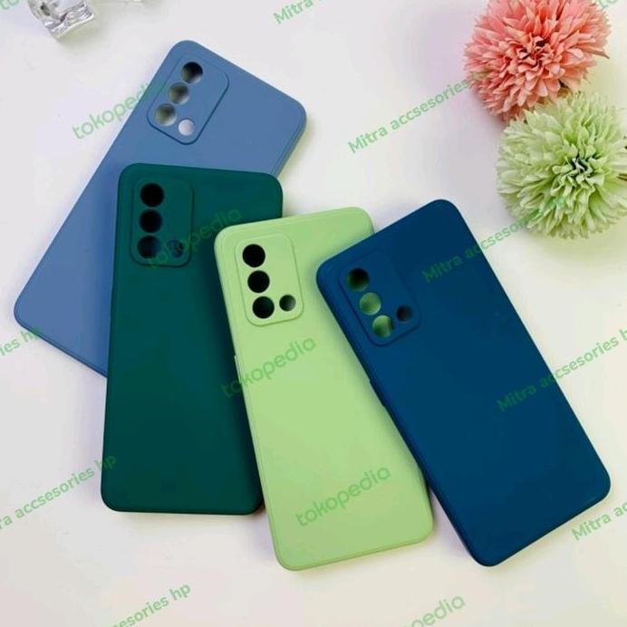 Case Oppo A95 softcase anti noda silicon murah