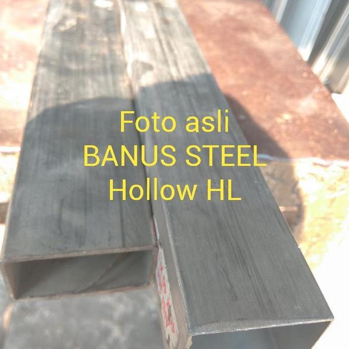 Pipa hollow stainless 304 30 x 60 x 1,5 mm panjang 6 meter / 3 x 6 cm