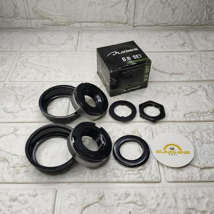 BB Set Kom Gear Tengah BEARING Mangkoan Crank Sepeda BMX 20 PLATINUM