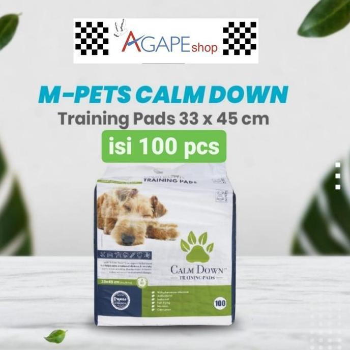 UNDERPAD CALM DOWN 33x45 ISI 100 TRAINING PAD
