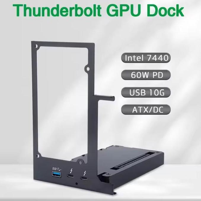 BEBAS ONGKIR - Thunderbolt3/4, USB4 Mini eGPU Enclosure for Laptop External GPU Dock with PD 85W 40G