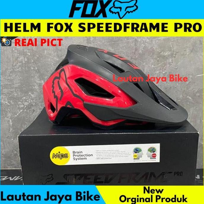 HELM SEPEDA FOX SPEEDFRAME PRO MIPS . HELM MTB. HELM DOWNHILL