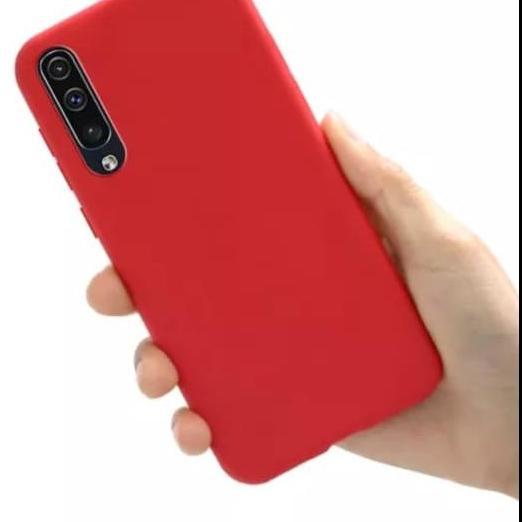 Ready Samsung A50 silicon softcase candy anti noda - silicon case