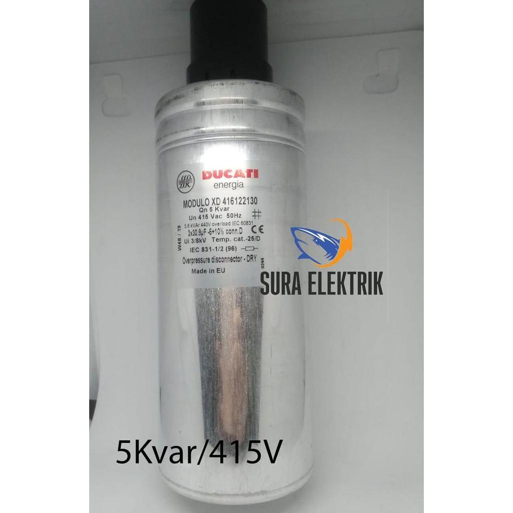 HARGA DISC - Kapasitor 5 KVAR 3P 415V Ducati