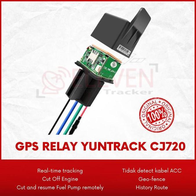 New- GPS Berbentuk RELAY YunTrack CJ720