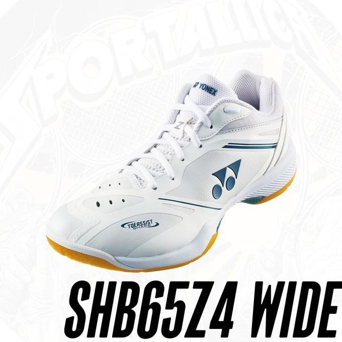 SEPATU BTON YONEX POWER CUSHION SHB65Z4 SHB65 Z 4 WIDE SHB65Z4WEX WHITE