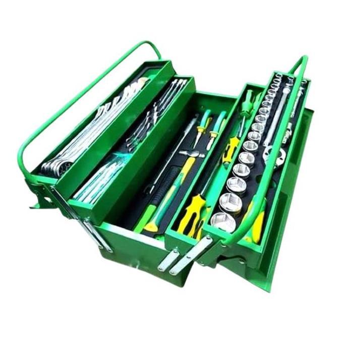 Promo Tekiro Mechanic Tool Box set 66 Pcs / Mekanik tool set 66 pcs ST-TB165 Diskon