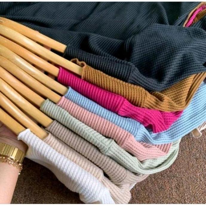 Paket Usaha Cardigan Crop Top 6 pcs / Cardigan Crop Kekinian Terlaris