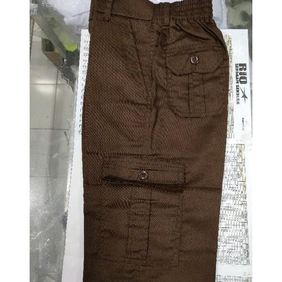 CELANA PRAMUKA PDL SD PANJANG, PRAMUKA SD, SERAGAM PRAMUKA PDL LAPANGAN, CELANA PDL SD JUMBO, CELANA