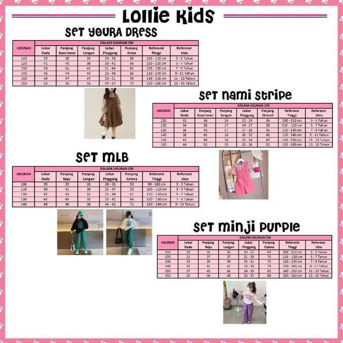 Part1-Baju Jalan Anak Perempuan / Baju Anak Cewek / Baju Anak Perempuan /Baju Set Anak Cewek / Set B