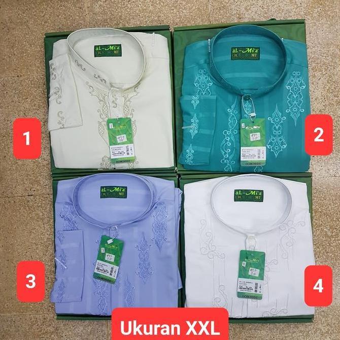 koko al Mia lengan panjang original Al-mia ukuran XXL Terlaris