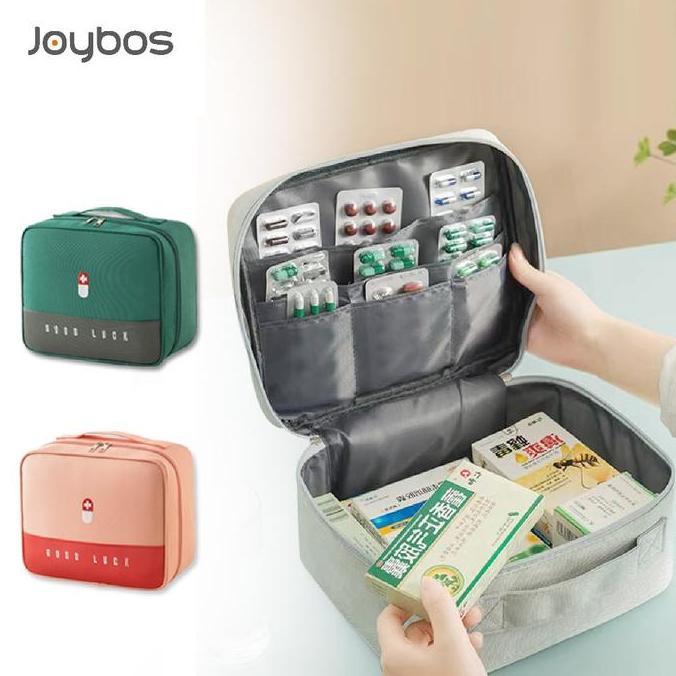 Qiaman89 - Joybos Tas Penyimpanan P3K Organizer Tas Travel Anti Air