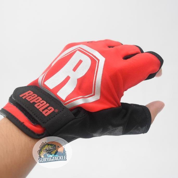 Sarung Tangan Mancing Rapala Gloves Jigging Popping Trolling Mandas