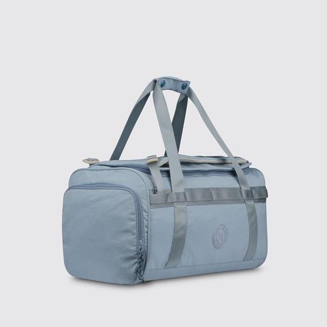 NEW TAS JINJING EXSPORT TAKE A TRIP DUFFLE - BIRU MUDA L ORI