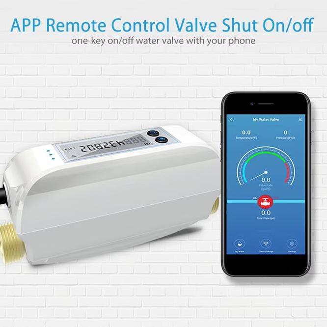 Tuya Smart Valve Water Meter Management Control