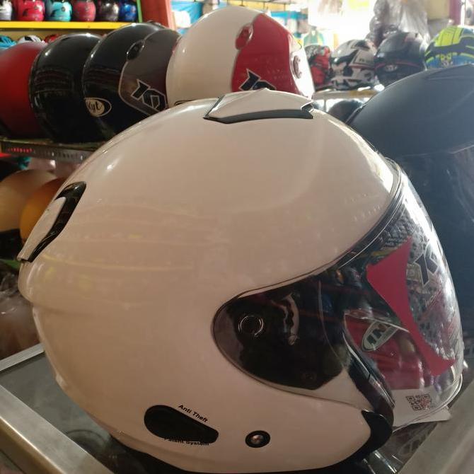 Terlaris Helm Kyt Kyoto Putih Original M L Xl