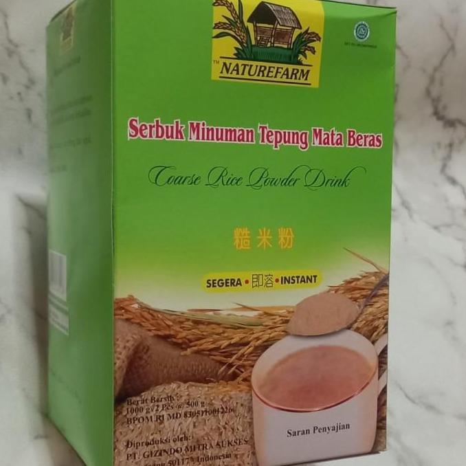 Grosir Tepung Mata Beras Merah - Tepung Mata Beras Merah Bekatul - Naturefarm