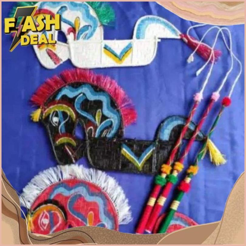 KUDA LUMPING + PECUT MAINAN TRADISIONAL - KUDA LUMPING ANAK + PECUT MAINAN ANAK TRADISIONAL DSKN11