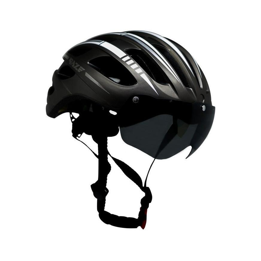 Raze Helmet R79 Magnetic Visor Rear Light Helm Roadbike Sepeda Lipat MTB