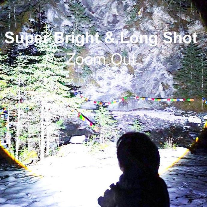 Diskon Senter Smiling Shark Sd5990 Smilingshark Sd 5990 M77 10000Lm Type-C Rechargeable Zoom Waterpr