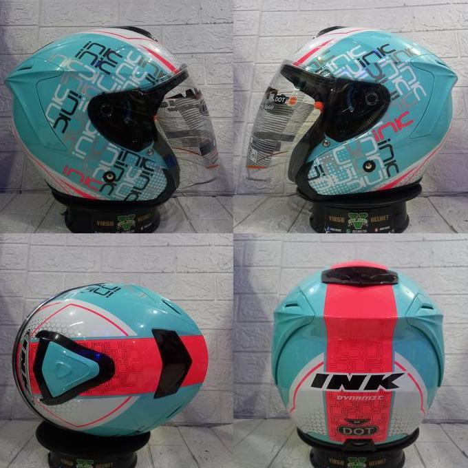 HELM INK DYNAMIC#4 AQUA BLUE FUXIA