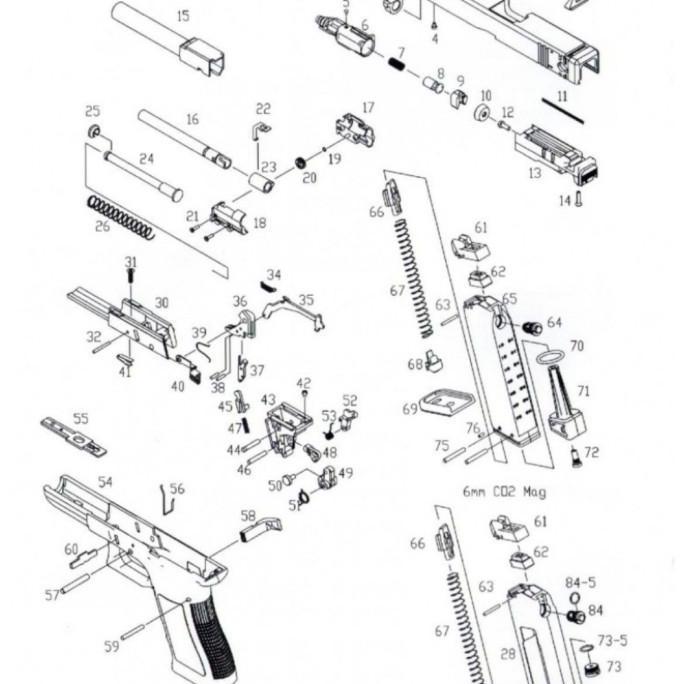 Spesial Valve Kjw Tm Vfc G17 G19 G23 G32
