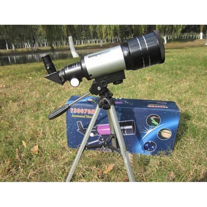 Diskon Teropong Bintang Monocular Astronomical Telescope Camping 300/70Mm F30070M Zoom 1000X