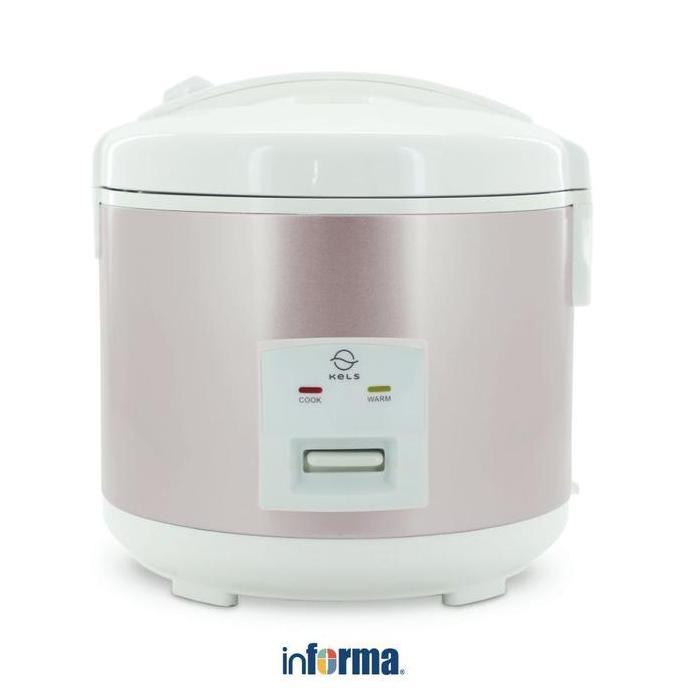 KELS 1.8 LTR RICE COOKER - GOLD