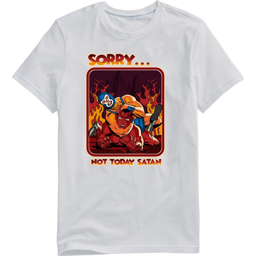 Evile Tshirt  Not Today Satan