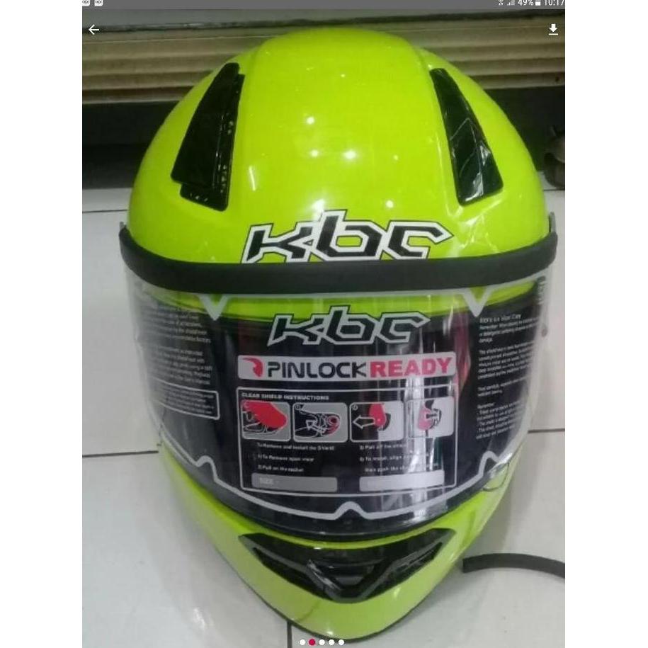 List karet kaca, list visor kaca, talang air kaca Helm KBC, GP PRO