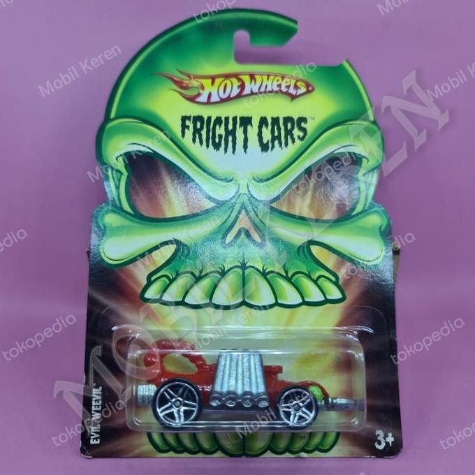 Diecast Hot Wheels 2008 Fright Cars Evil Weevil red