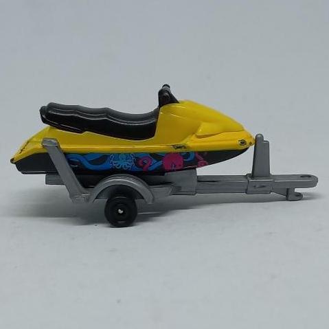 matchbox watercraft with trailer anhang gandengan jetski loose bocel no mulus