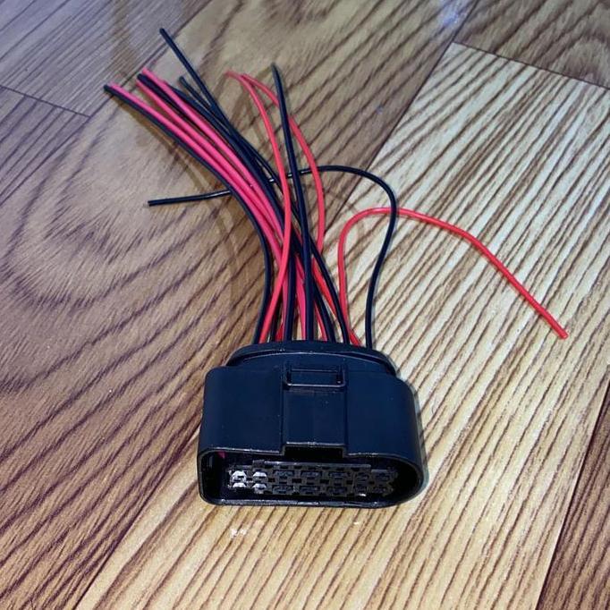 VW SCIROCCO HEADLAMP 14 PIN SOCKET ADAPTER HEMAT