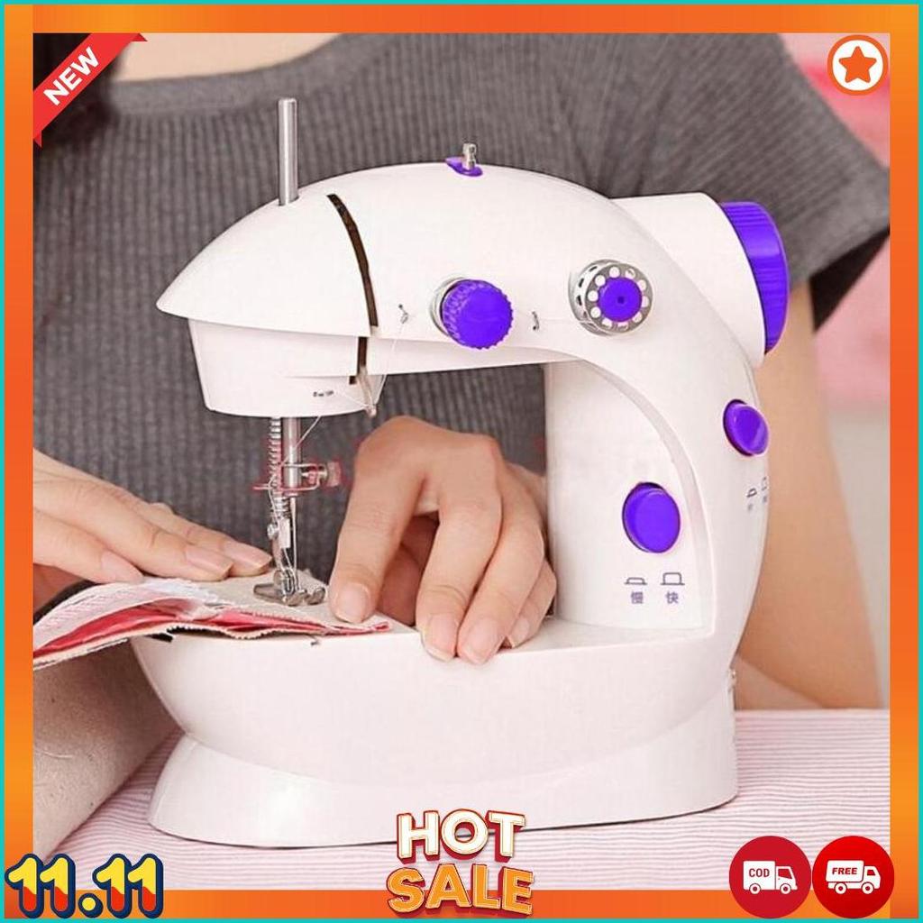 Mesin Jahit Portable / Alat Jahit / Shewing Machine Portable / Grosir Besar Kalimantan Cod