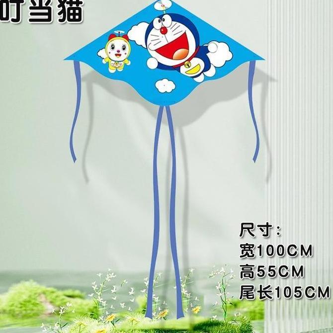 New- LAYANGAN PLASTIK ANAK LAYANGAN ANAK PLASTIK DENGAN EKOR LAYANGAN KARAKTER LAYANGAN ANAK LAYANGA