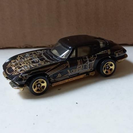 hot wheels corvette stingray 63 vette hitam tampo langka loose