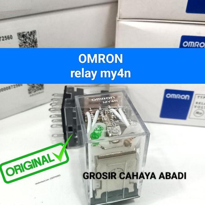 relay omron original my4/my4n 12vdc 14kaki 5a/relay my4n  original BEST QUALITY