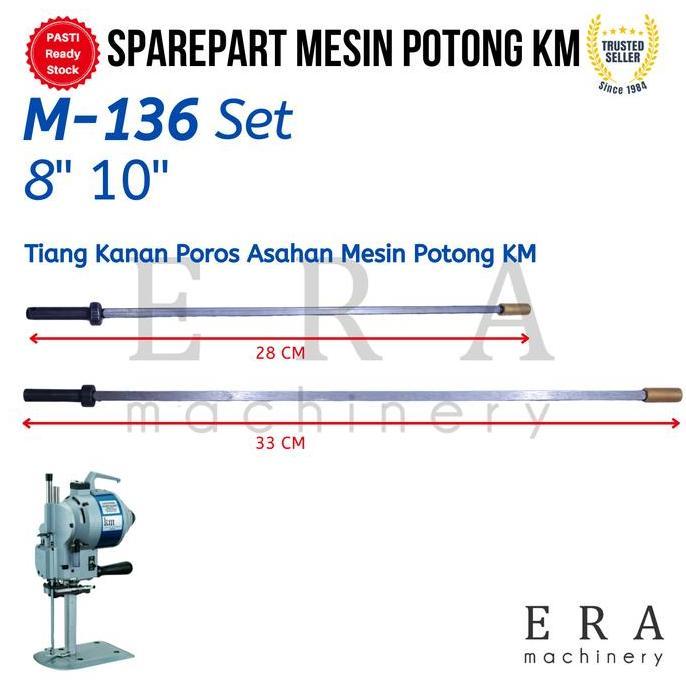 M136 M138 Tiang Kanan Kiri Poros Asahan Mesin Potong Km M-136 M-138