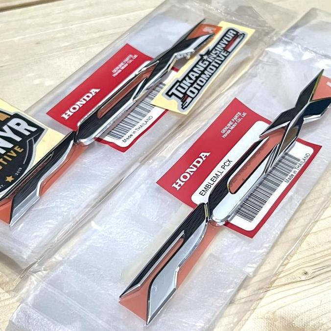Emblem Logo Honda Pcx Cbu Thailand Vietnam Sepasang - Original