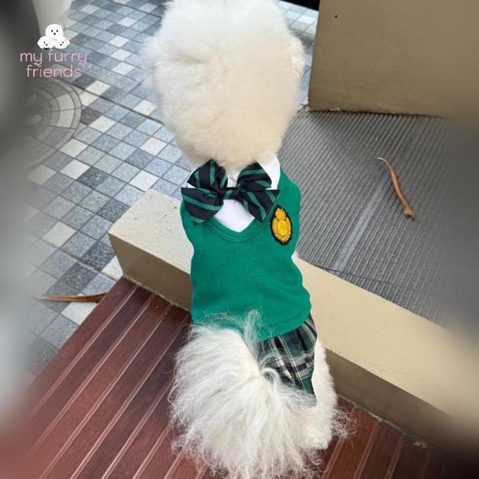Korean School Uniform For Dogs Baju Seragam Sekolah Anjing Made In Korea
