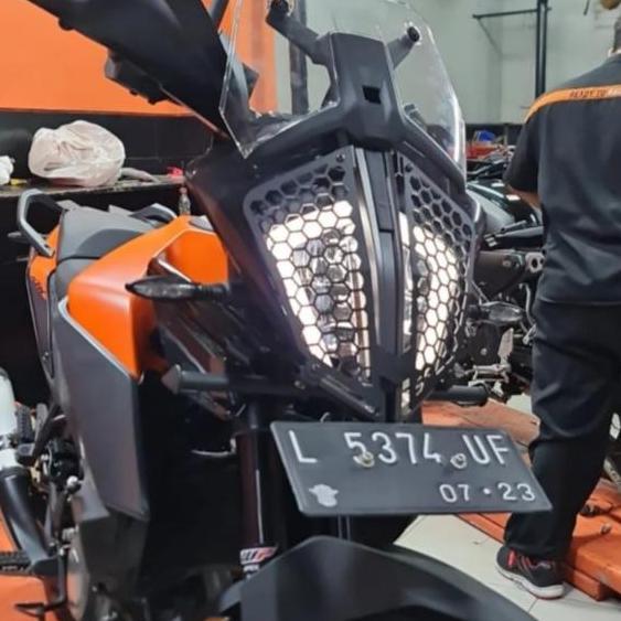Pelindung Lampu Street Fender KTM ADV 390 Headlamp Protector TERBATAS