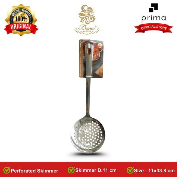 Bima Sodet Lubang | Perforated Skimmer D 11 Cm - Bima Chef Bp0112505N