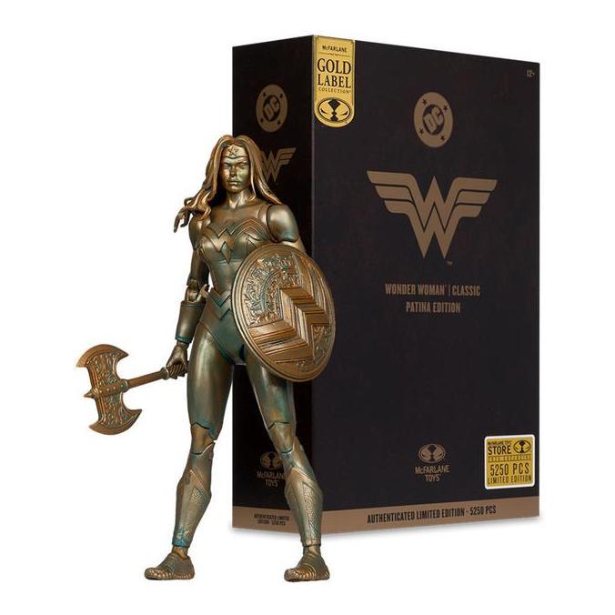 McFarlane Toys Wonder Woman (Classic) Gold Label Patina Edition