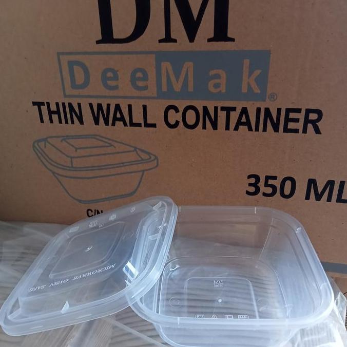 New- Thinwall DM 350 Square / Thinwall SQ 350 ml / Thinwall kotak 350 ml